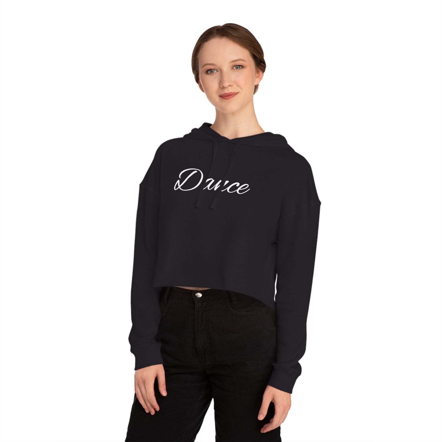 Dance-Women’s Cropped Hooded Sweatshirt