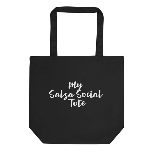 My Salsa Social Tote-Eco Tote Bag