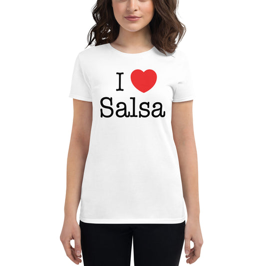 I Love Salsa white only